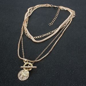 Gold Layered Necklace for Women, Necklace for Woman, Gift for Mom, Gift for Her